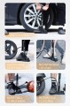 Pompka rowerowa z manometrem Westbiking garażowa czarna Presta Dunlop Schrader