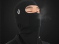 Kominiarka komin maska oddychająca na rower pod kask na narty do biegania - czarna