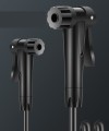 Pompka ręczna garażowa z manometrem do roweru mocna premium 160 PSI presta