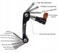 Zestaw kluczy narzędzi rowerowych Westbiking do roweru MultiKlucz Multitool imbusy co2