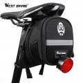 Torba rowerowa na rower pod siodełko z odblaskami sakwa na telefon mtb