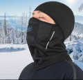 Kominiarka termoaktywna komin bandana na twarz rower ocieplana zimowa - czarna