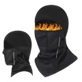 Kominiarka termoaktywna komin bandana na twarz rower ocieplana zimowa - czarna