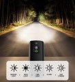 Lampka rowerowa LED przednia mocna USB C 2000 LUMEN