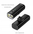 Lampka rowerowa LED przednia mocna USB C 2000 LUMEN