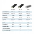Lampka rowerowa LED przednia mocna USB C 2000 LUMEN