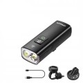 Lampka rowerowa LED przednia mocna USB C 2000 LUMEN