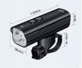 Lampka rowerowa LED przednia mocna USB C 1200 LUMEN