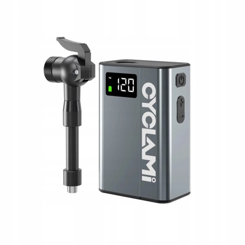 Pompka do roweru mini elektryczna akumulatorowa kompresor 100 PSI szosa mtb