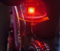 Lampka tylna led do roweru pod siodełko na sztyce mocna na mtb USB CYCLAMI
