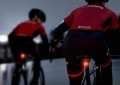 Lampka tylna LED do roweru MTB z grafiką, smart, zdalnie sterowana