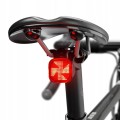 Lampka tylna LED do roweru MTB z grafiką, smart, zdalnie sterowana