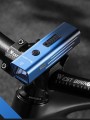Lampki rowerowe zestaw lampek LED na rower mocna lampka USB C zestaw  srebrny