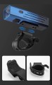 Lampki rowerowe zestaw lampek LED na rower mocna lampka USB C zestaw  srebrny