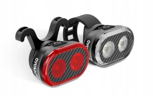 Lampki rowerowe lampka do roweru LED na rower przednia i tylna zestaw