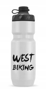 Bidon rowerowy bidon na rower bidon do roweru duży 710 ml szary