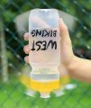 Bidon rowerowy bidon na rower bidon do roweru 610 ml szary