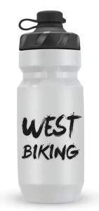 Bidon rowerowy bidon na rower bidon do roweru 610 ml szary