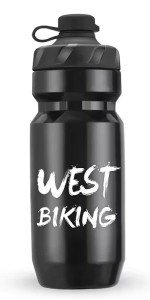 Bidon rowerowy bidon na rower bidon do roweru 610 ml czarny