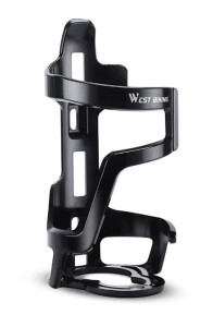 Koszyk rowerowy do roweru na bidon boczny do elektryka czarny