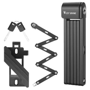 Zapięcie rowerowe blokada do roweru Westbiking mocne FOLD ULOCK