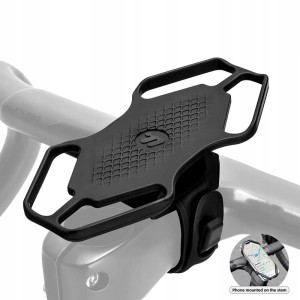Uchwyt Rowerowy na Telefon Silikonowy 4.5–6.7” Antypoślizgowy MTB SZOSA