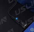 Kabel magnetyczny do telefonu laptopa szybkie ładowanie  USB C 100W 5A  czerwony