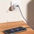 Kabel USB-C do USB-C 60W szybkie ładowanie PREMIUM fioletowy