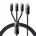 Kabel Toocki USB Input 3 w 1 do ultra szybkiego ładowania 66W