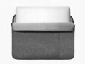 Etui case pokrowiec na MacBooka laptopa AIR PRO 13" M1 M2 M3 12.6 - 14  ciemno szare