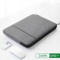 Etui case pokrowiec na MacBooka laptopa AIR PRO 13" M1 M2 M3 12.6 - 14  ciemno szare