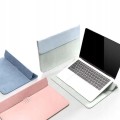 Etui case pokrowiec na MacBooka laptopa AIR PRO M1 M2 M3 13.6 14 cala ciemno szare