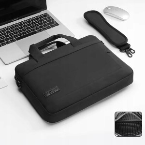 Torba na laptopa komputer macbooka 12 - 13.3 cali AIRBAG czarna