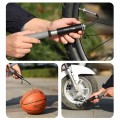 Mała przenośna pompka rowerowa teleskopowa aluminiowa Westbiking z Presta, Schrader