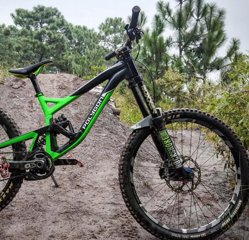 Błotnik MTB Enduro DH przód CARBON