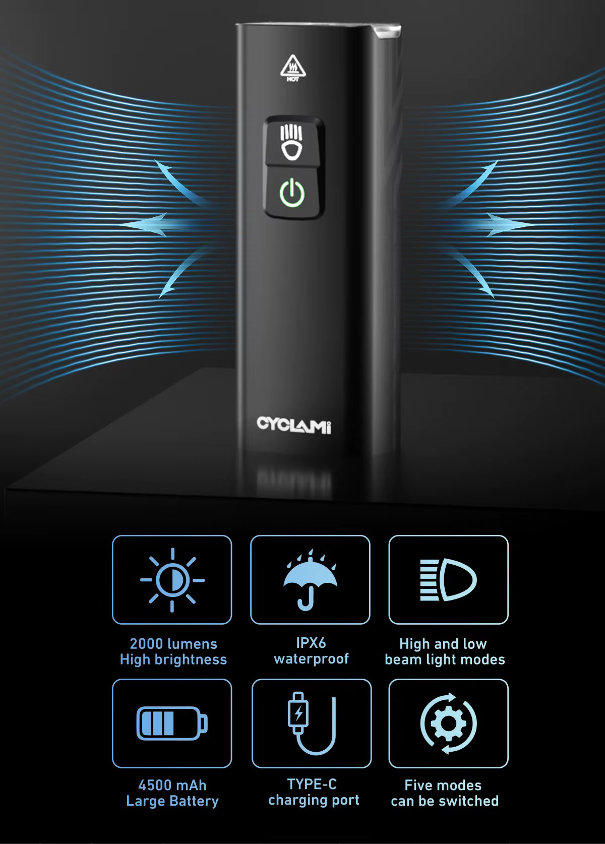 Lampka Cylami BR2000