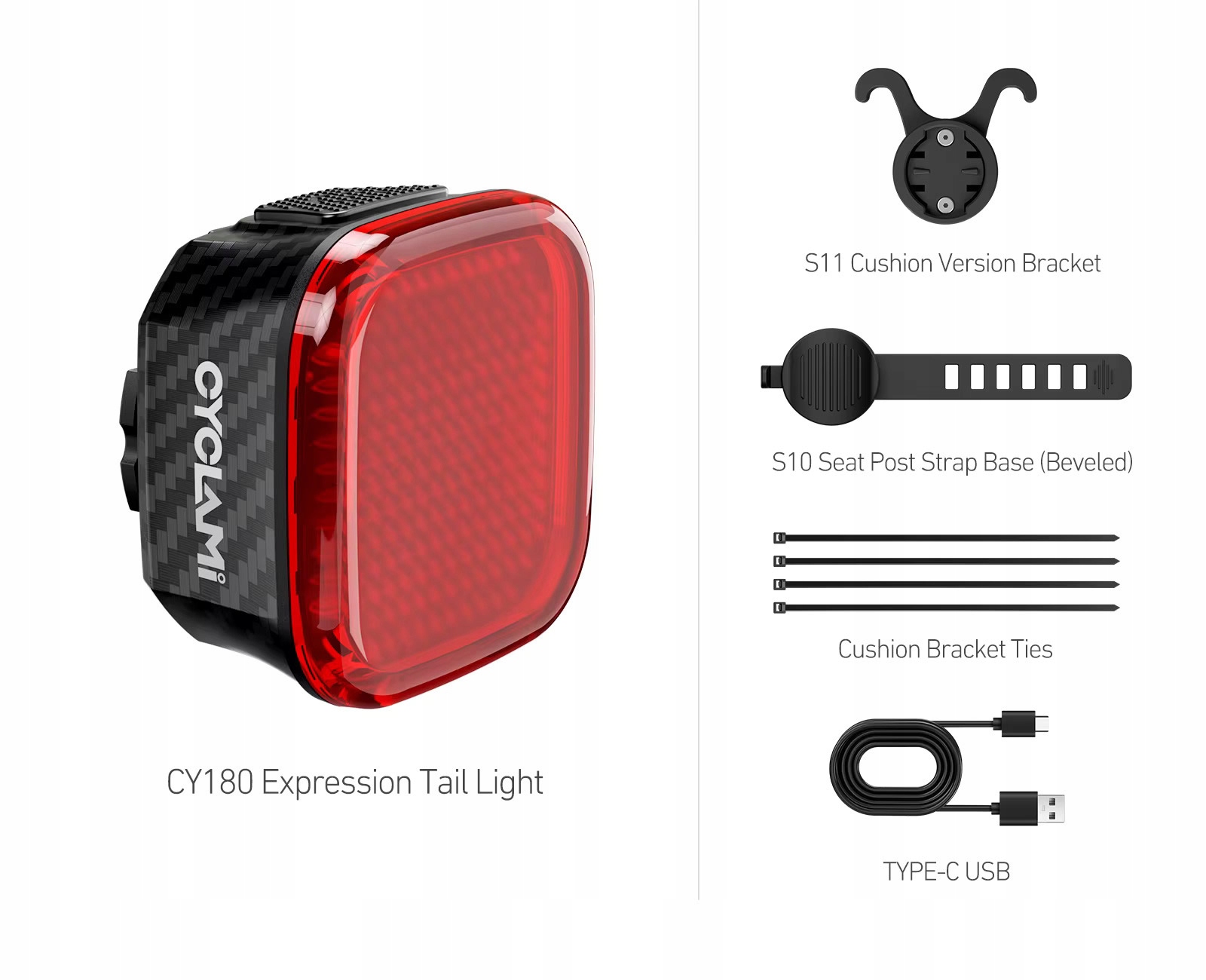 Lampka CYCLAMI CY180-R