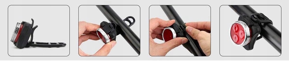 Lampka  rowerowa model TS-BL630 - zestaw