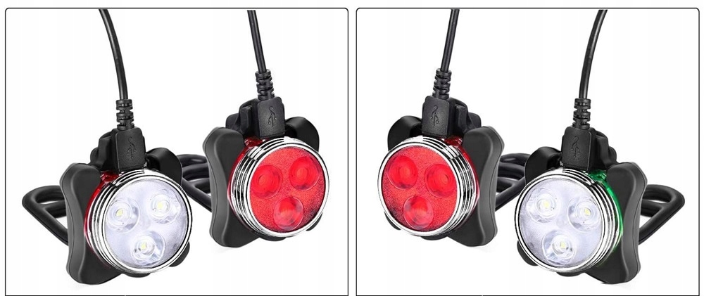 Lampka  rowerowa model TS-BL630 - zestaw
