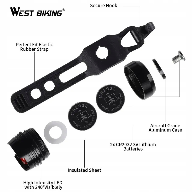 lampka WESTBIKING model 0701416