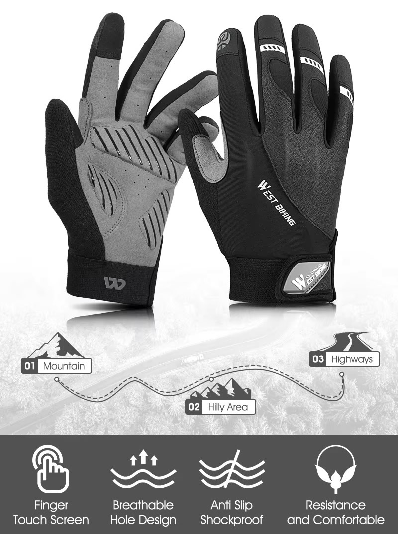 Rękawiczki rowerowe WESTBIKING 0211209