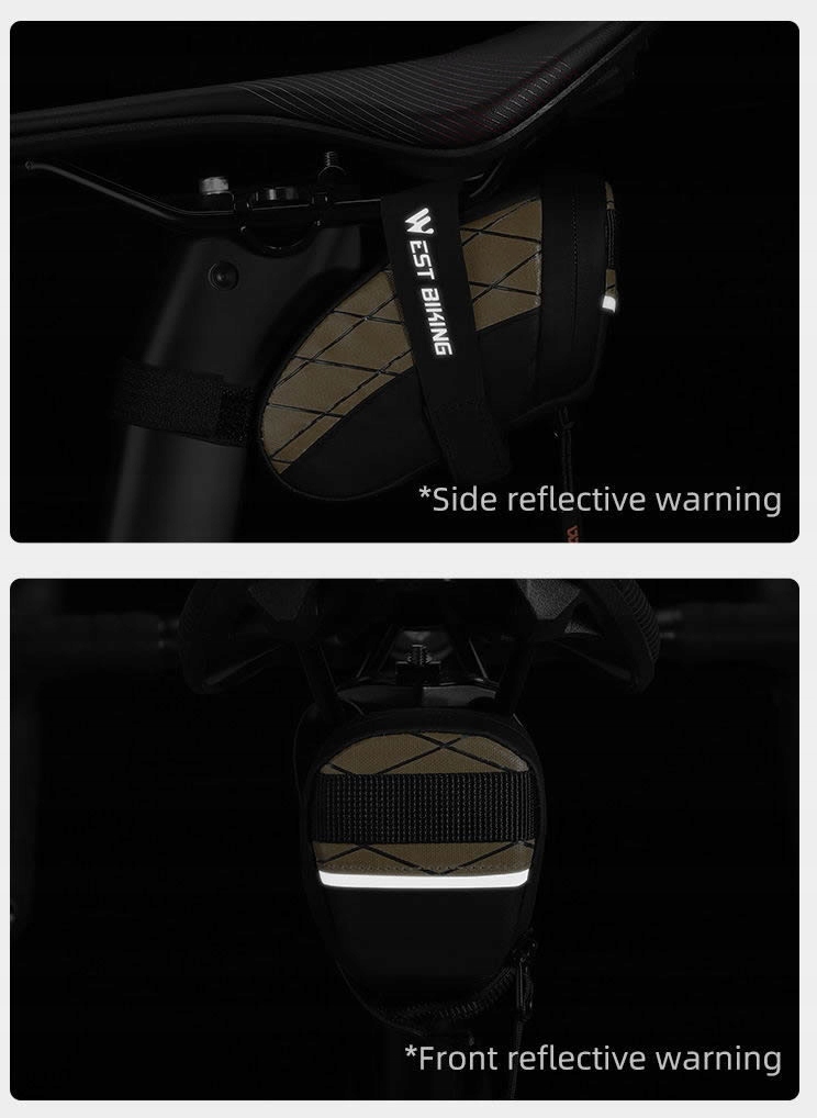 Torba na rower pod siodełko WESTBIKING model 0707366